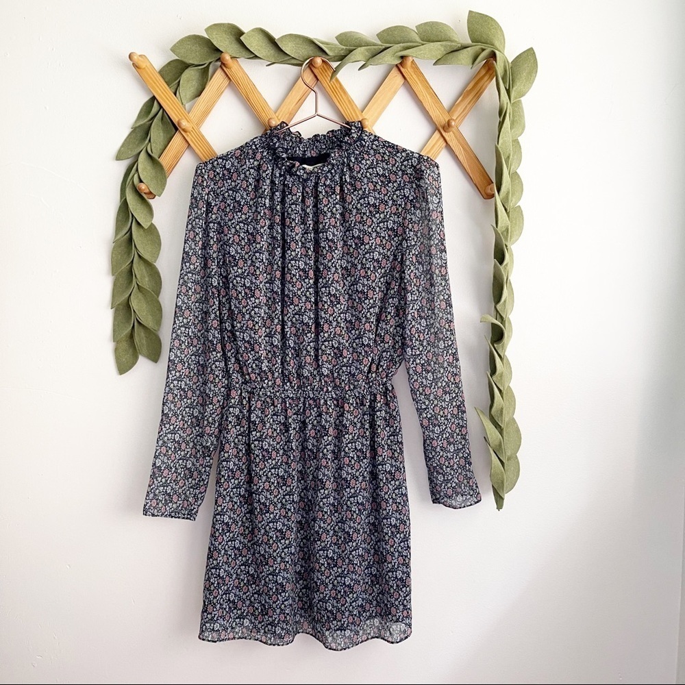 The East Order Cara Floral Mini Dress